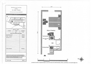 studio à la vente -   45100  ORLEANS, surface 20 m2 vente studio - UBI430589054